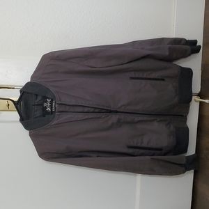 Men Express gray jacket size small